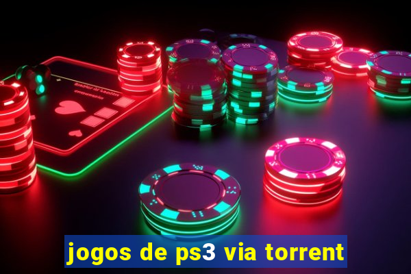 jogos de ps3 via torrent